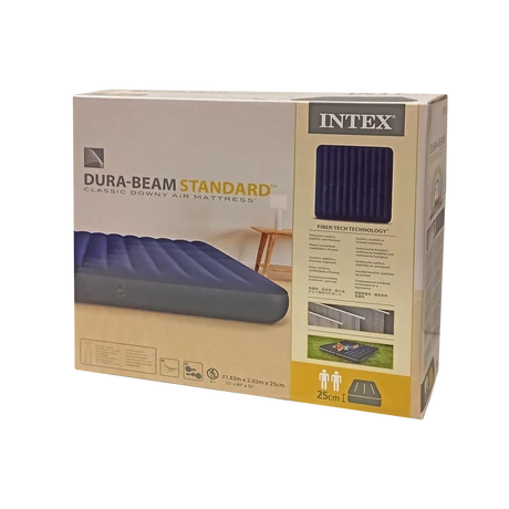 Felfújható ágy 203x183x25 cm INTEX DURA BEAM-SportSarok