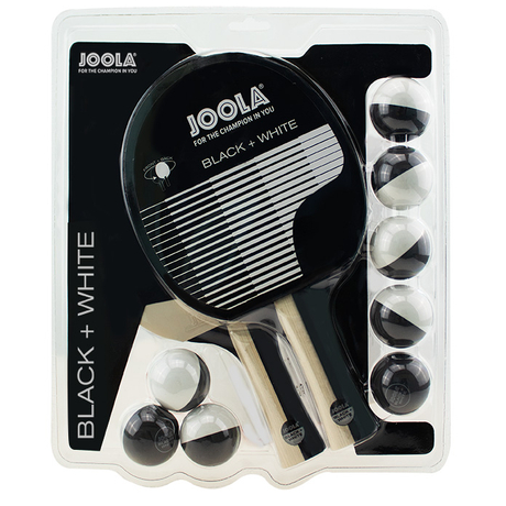 Pingpongütő szett JOOLA BLACK + WHITE - SportSarok