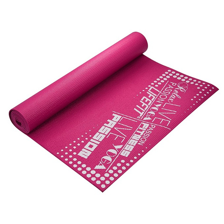 Gimnasztikai (jóga) szőnyeg LIFEFIT 173x58x0,4 cm pink-Sportsarok