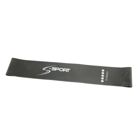 S-SPORT Mini Band Erősítő gumiszalag, fekete - SportSarok