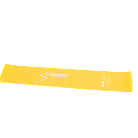 S-SPORT Mini Band Erősítő gumiszalag, sárga