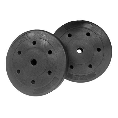 Súlytárcsa, vinyl 2×15 kg S-SPORT - SportSarok
