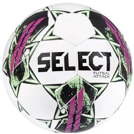 Futsal labda SELECT ATTACK V22 WHITE/PINK - SportSarok