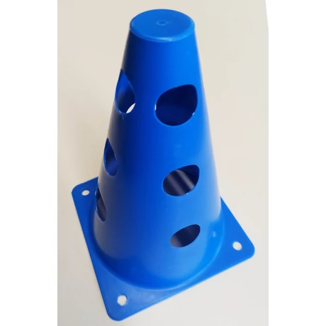 Zárt tetejű bója, 4×3 lyukkal, 23 cm, kék VINEX-SPORTSAROK