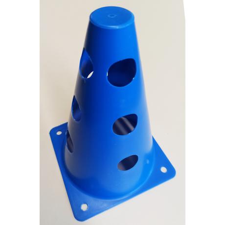 Zárt tetejű bója, 4×3 lyukkal, 23 cm, kék VINEX-SPORTSAROK
