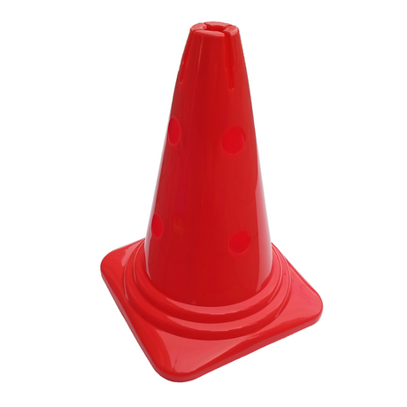  Bója, nyitott tetejű, piros, 30 cm VINEX-Sportsarok