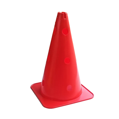 Bója, nyitott tetejű, piros, 43 cm VINEX-Sportsarok