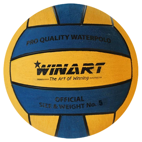 Vízilabda, felnőtt, 5-s méret, kék-sárga WINART - SportSarok