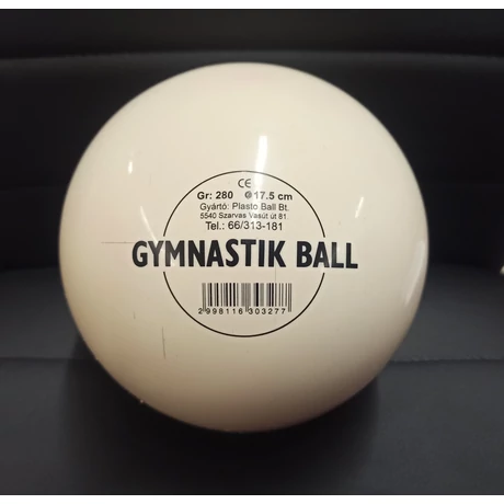 Gimnasztikai / ritmika labda 17,5 cm PLASTO - SportSarok