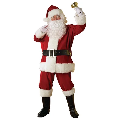 Télapó (mikulás) ruha CHRISTMAS DELUXE  - SportSarok