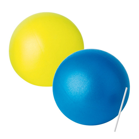Over ball (soft ball, pilates labda), 21 cm, sárga TREMBLAY PR8 - SportSarok
