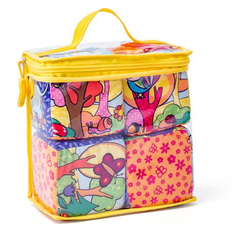 Bébi textil kocka 4 db - NINY 700020 - SportSarok