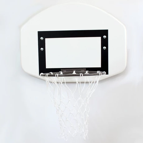 Kosárlabdapalánk, óvodai, 60 x 45 cm gyűrűvel, hálóval kompletten,bordásfalra S-SPORT - SportSarok
