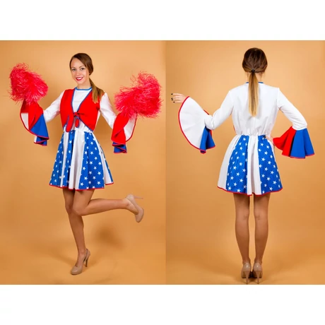 Amerikai cheerleader jelmez - CARNEVAL 11403 - SportSarok
