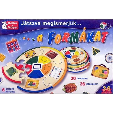 Játszva megismerjük a formákat - 712109 - SportSarok