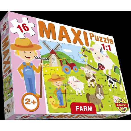Maxi puzzle 16 db-os - 640 FARM - SportSarok