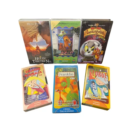 Filmek, mesefilmek vegyesen VHS