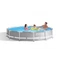 Vízforgatós fémvázas medence test, 366 x 76 cm - INTEX PRISM FRAME POOL 26710