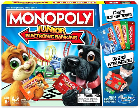Monopoly  Junior - Bankkártyával