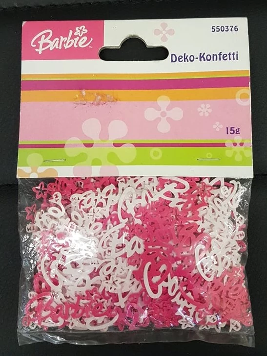 Barbie konfetti