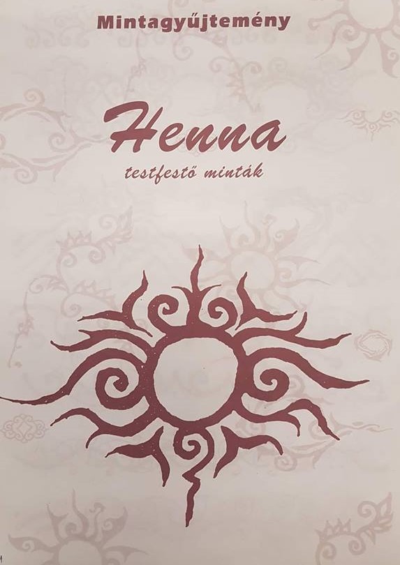 Henna - testfestő minták