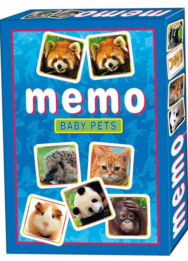 Memóriajáték - Állatkölykös
