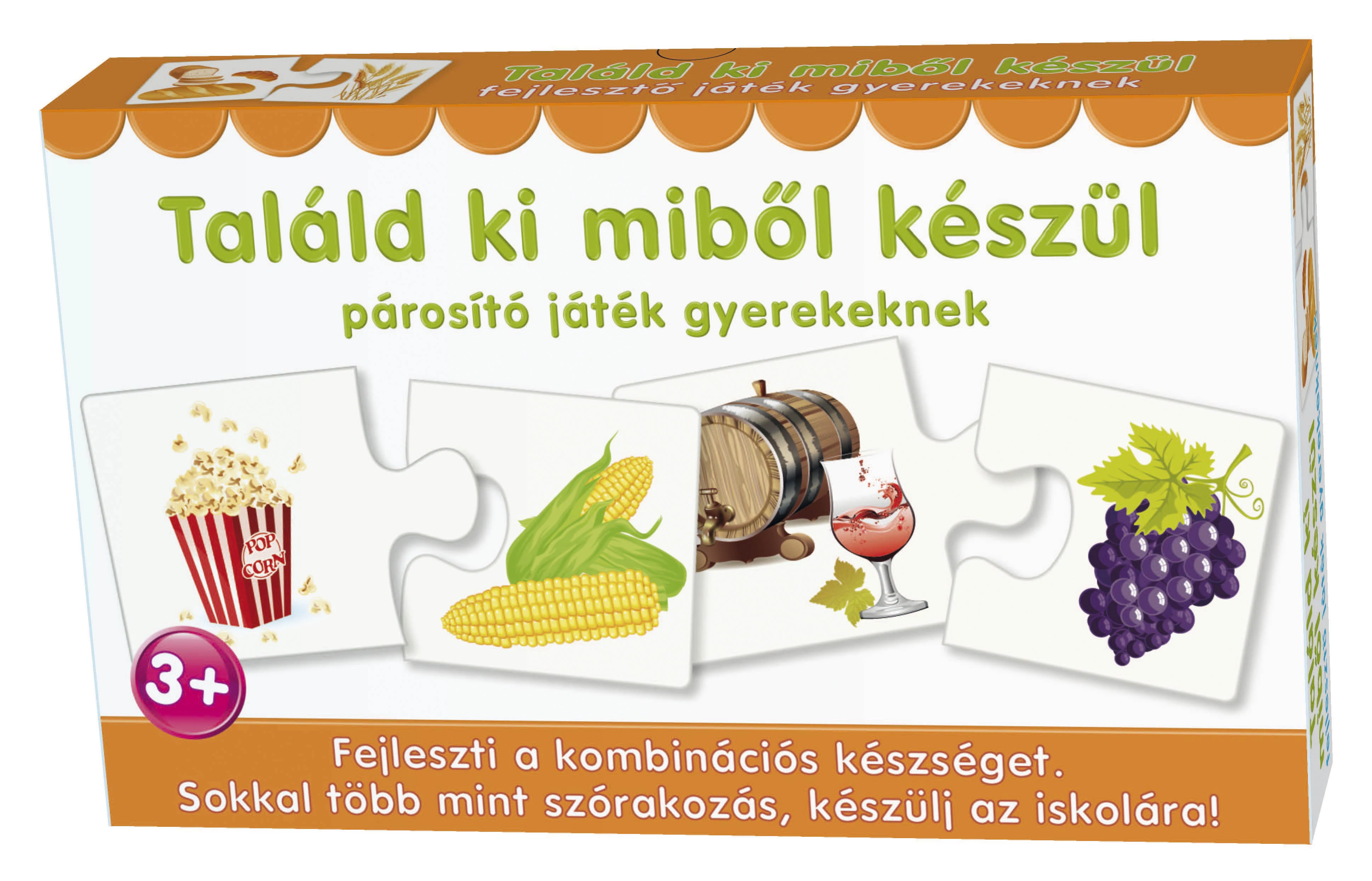 Párosító játék: Találd ki miből készül 