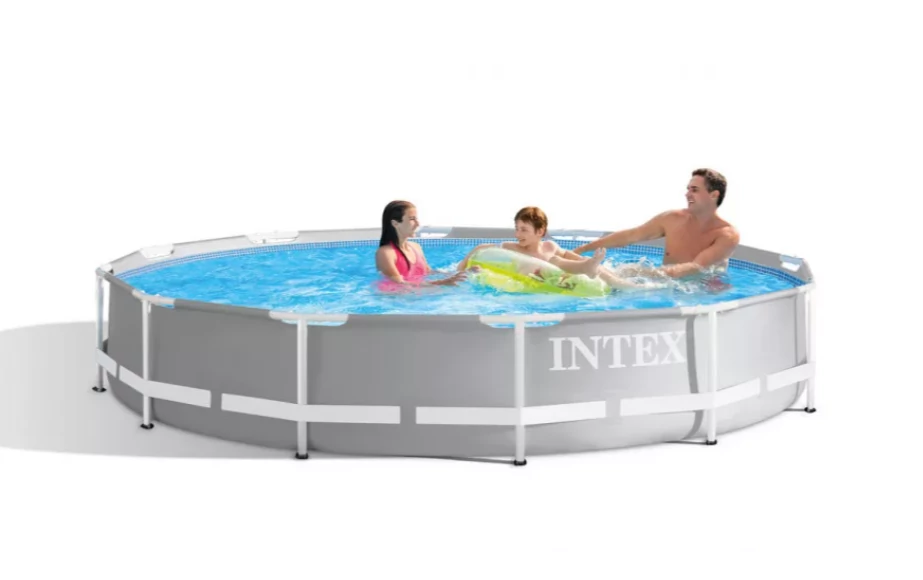 Vízforgatós fémvázas medence test, 366 x 76 cm - INTEX PRISM FRAME POOL 26710