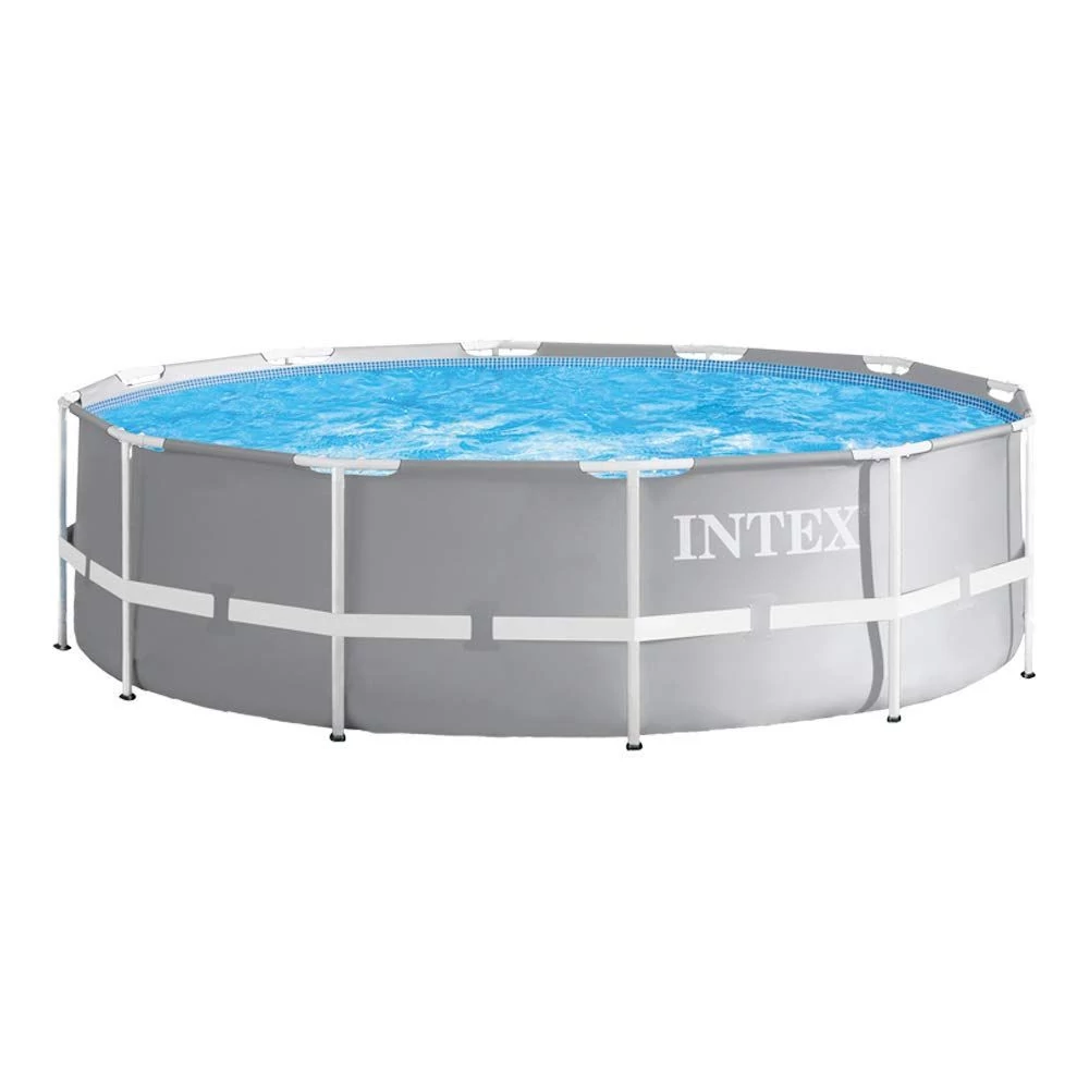 Vízforgatós medence szett, fémvázas 366x76 cm INTEX PRISM FRAME POOL 26712