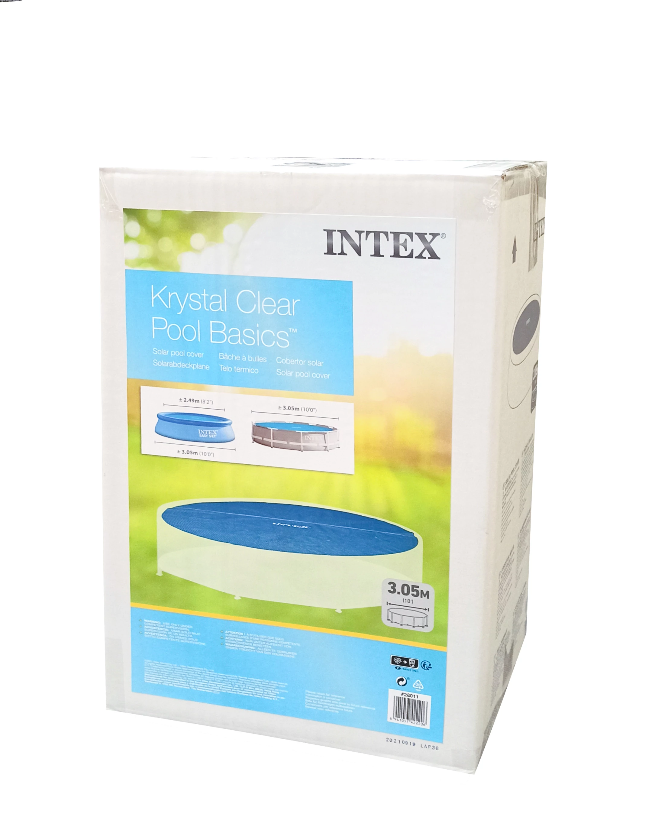 Szolár takaró 305 cm-es Easy  és Frame medencékhez - INTEX 28011