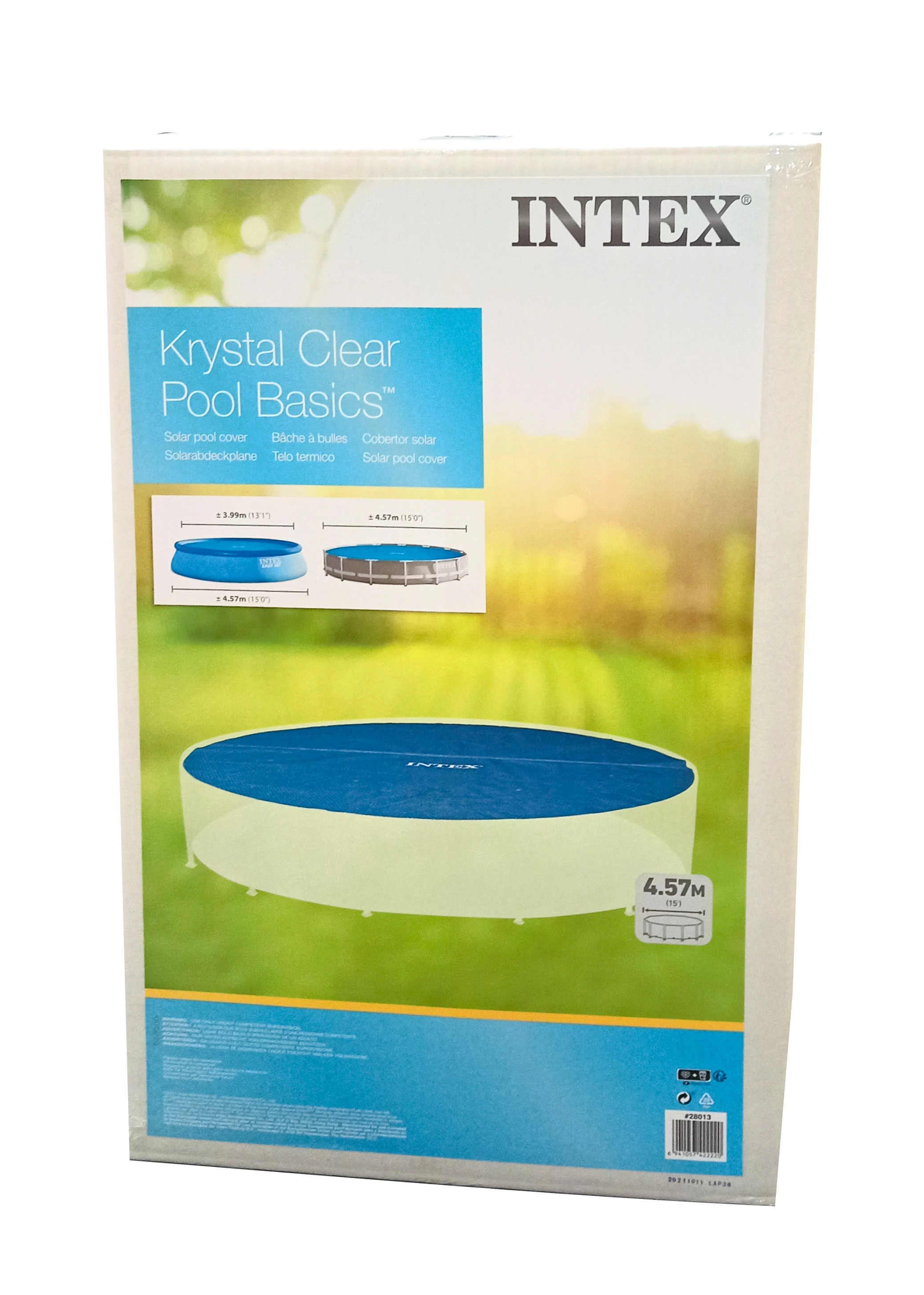 Szolár takaró 457 cm-es Easy  és Frame medencékhez - INTEX 28013