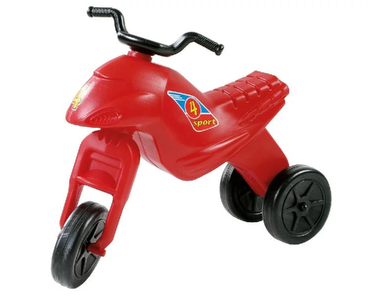 Lábbal hajthatós kismotor, piros SUPER BIKE 4 MAXI - 143
