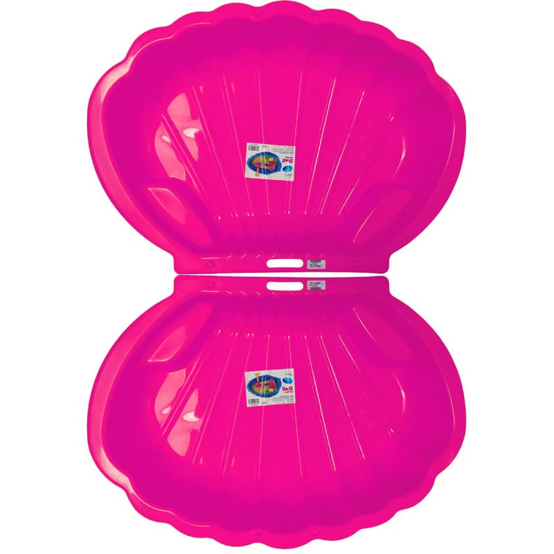 Homokozó kagyló 1 pár Magenta -  TWIN STAR 2075