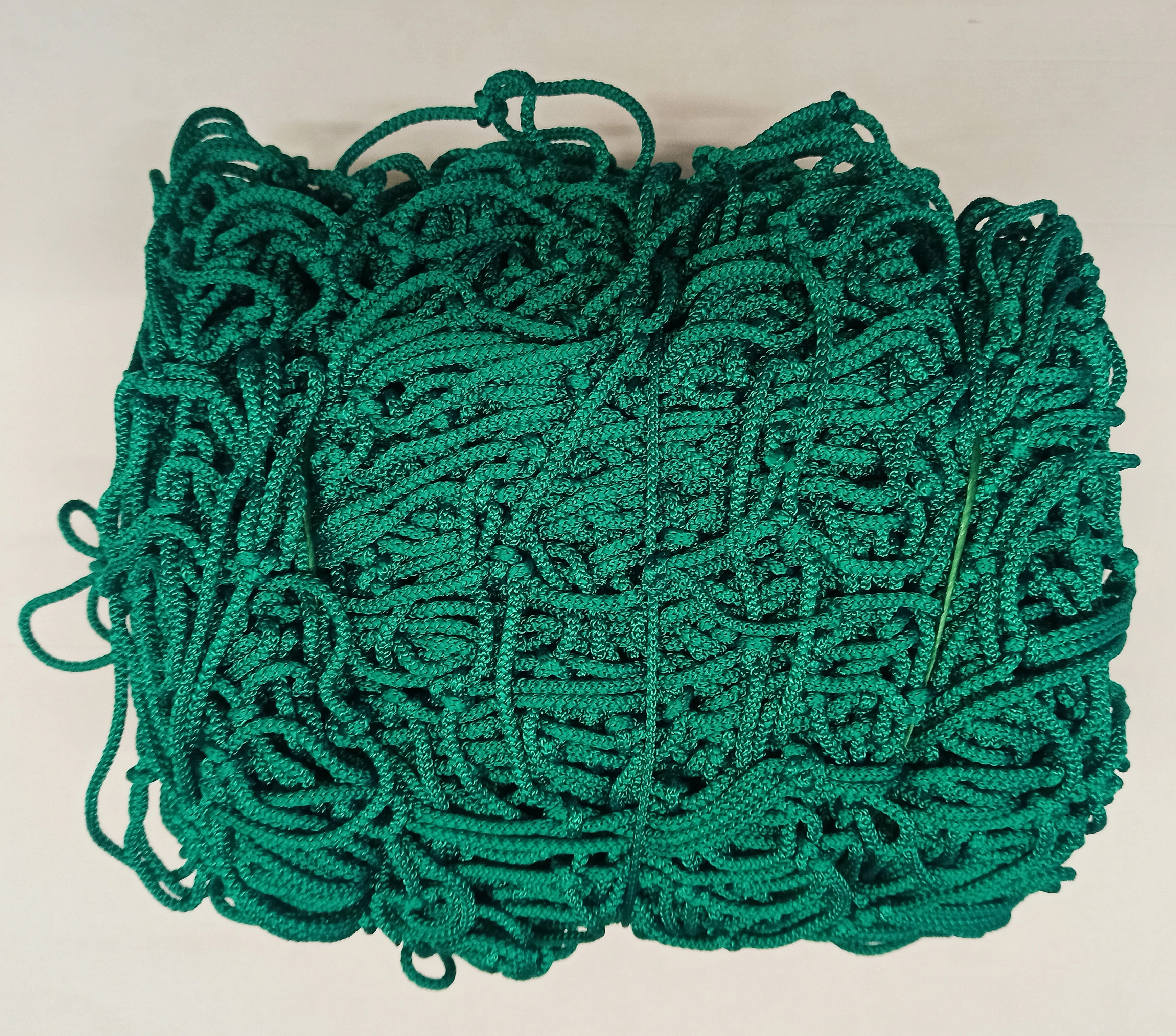 Kapuháló, 4 mm szálvastagságú, 10 cm lyukbőségű, 3x2 m S-SPORT GREEN (MLSZ)
