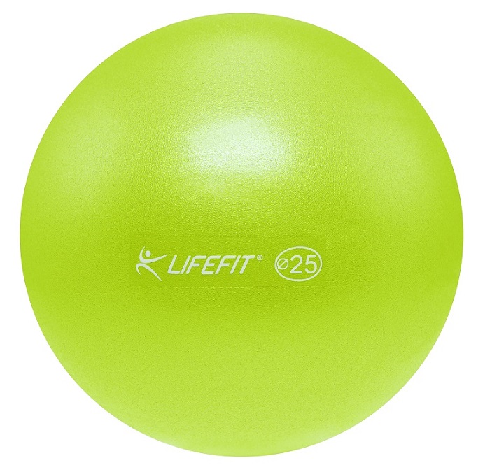 Over ball (soft ball, pilates labda) LIFEFIT 25 cm GREEN