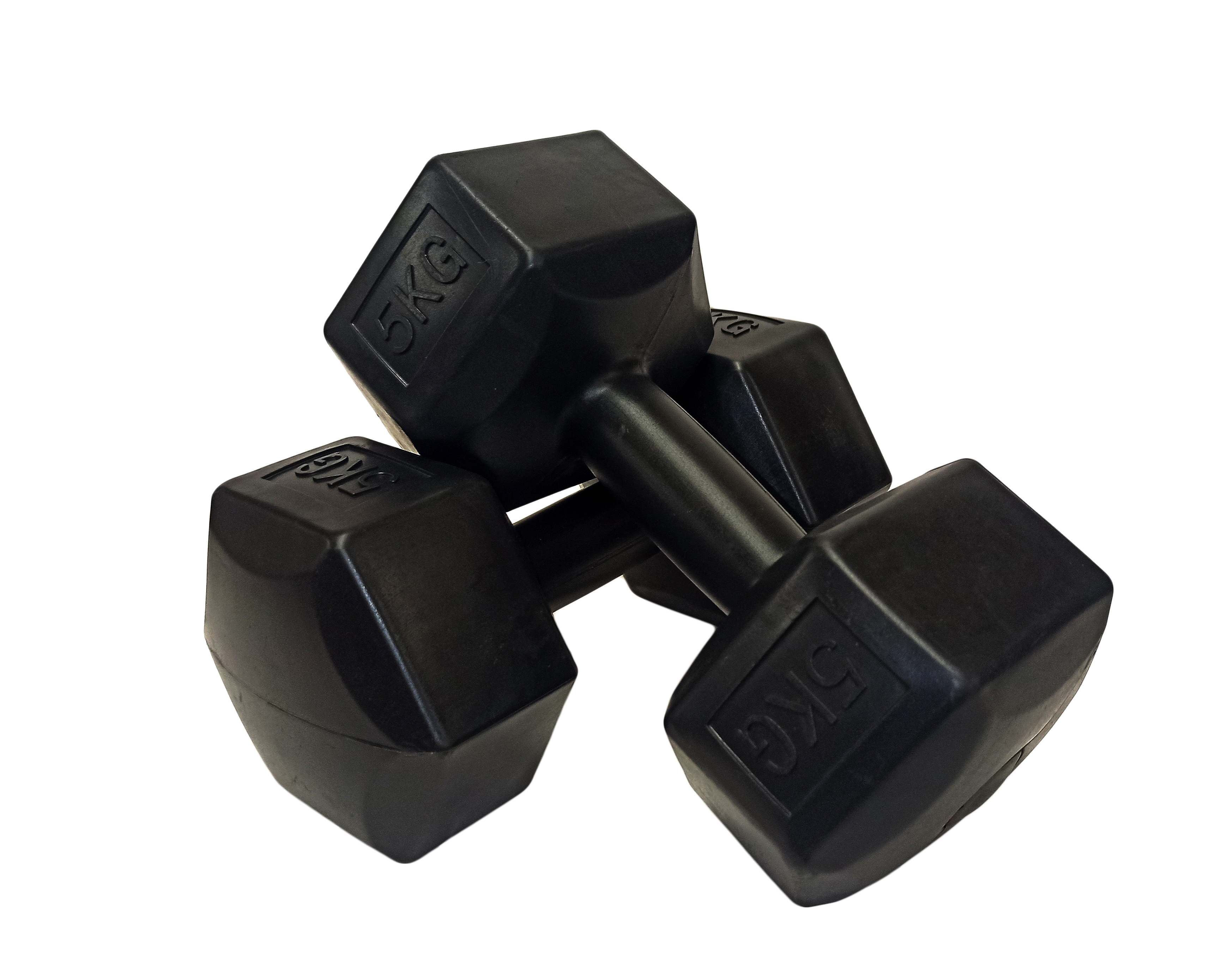 S-SPORT PVC kézisúlyzó, hatszögletű 2x5 kg