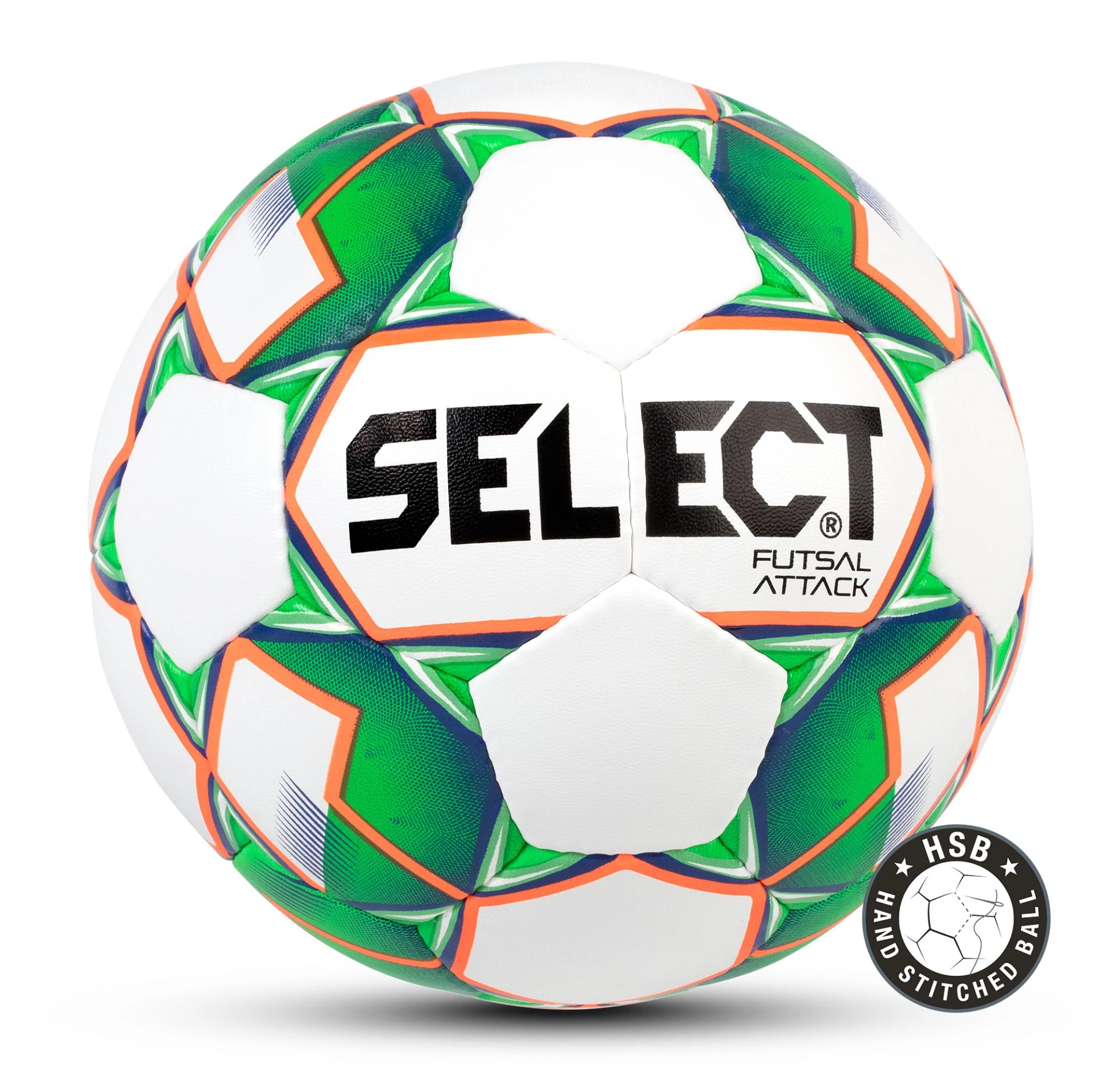 Futsal labda SELECT ATTACK WHITE/GREEN