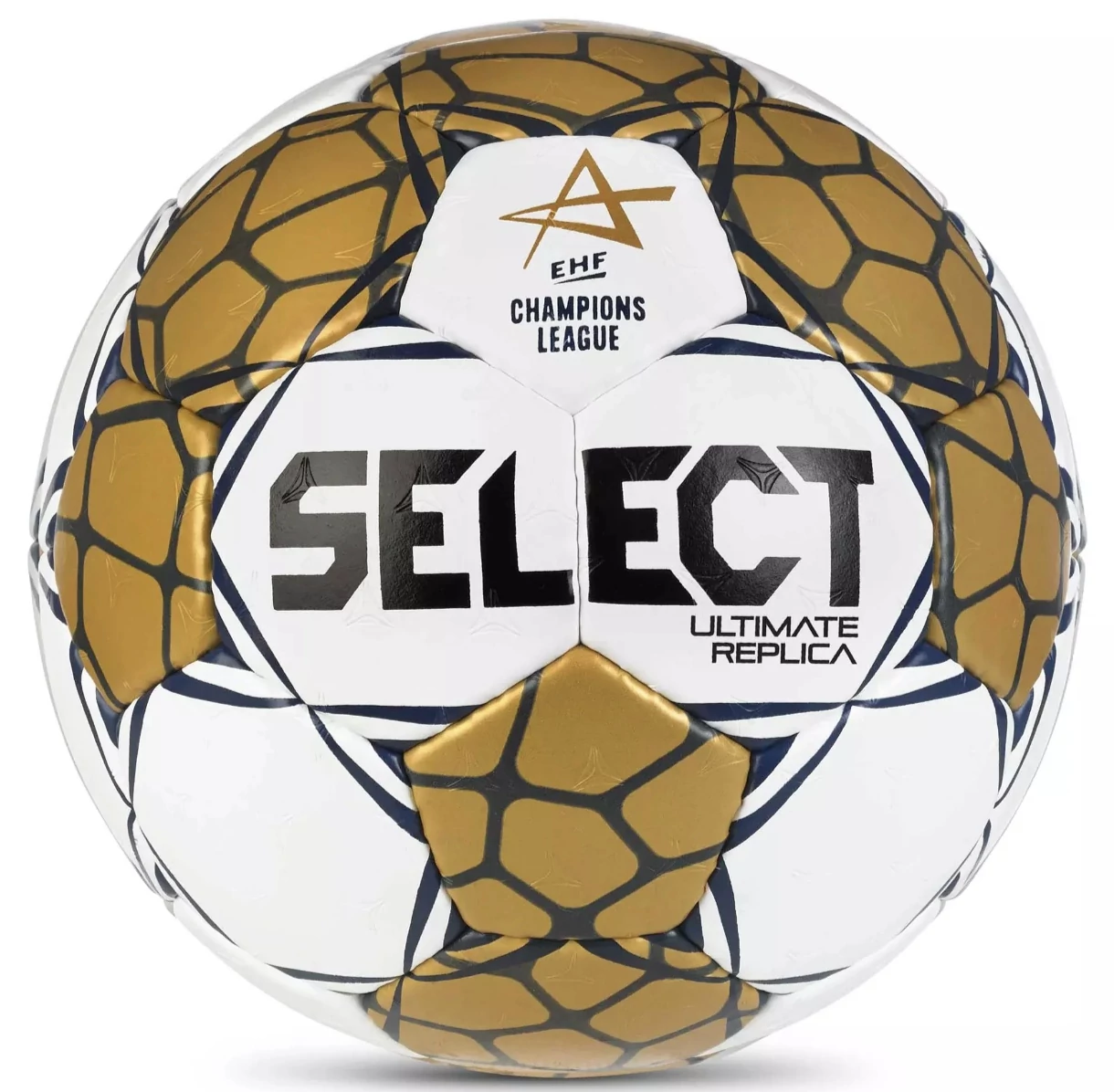 Kézilabda Select Ultimate EHF Bajnokok Ligája Replica V24 white/gold 2-s méret
