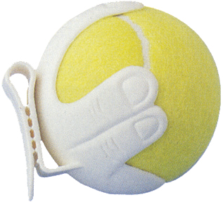 Teniszlabda tartó 