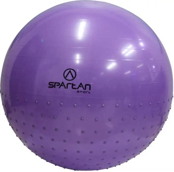 Masszázs gimnasztikai labda, 75 cm SPARTAN