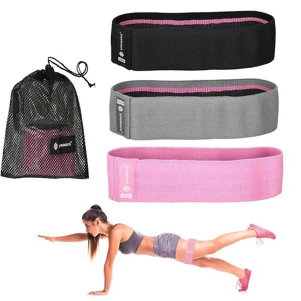 Springos elasztikus fitnesz szalag készlet - FA0137