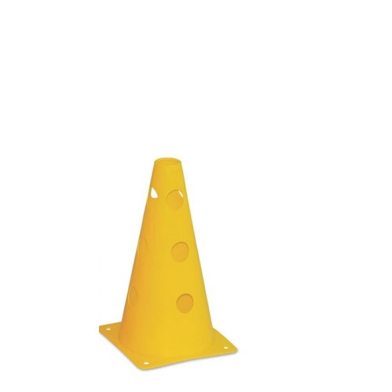 Zárt tetejű bója, 4×3 lyukkal, 23 cm, sárga VINEX