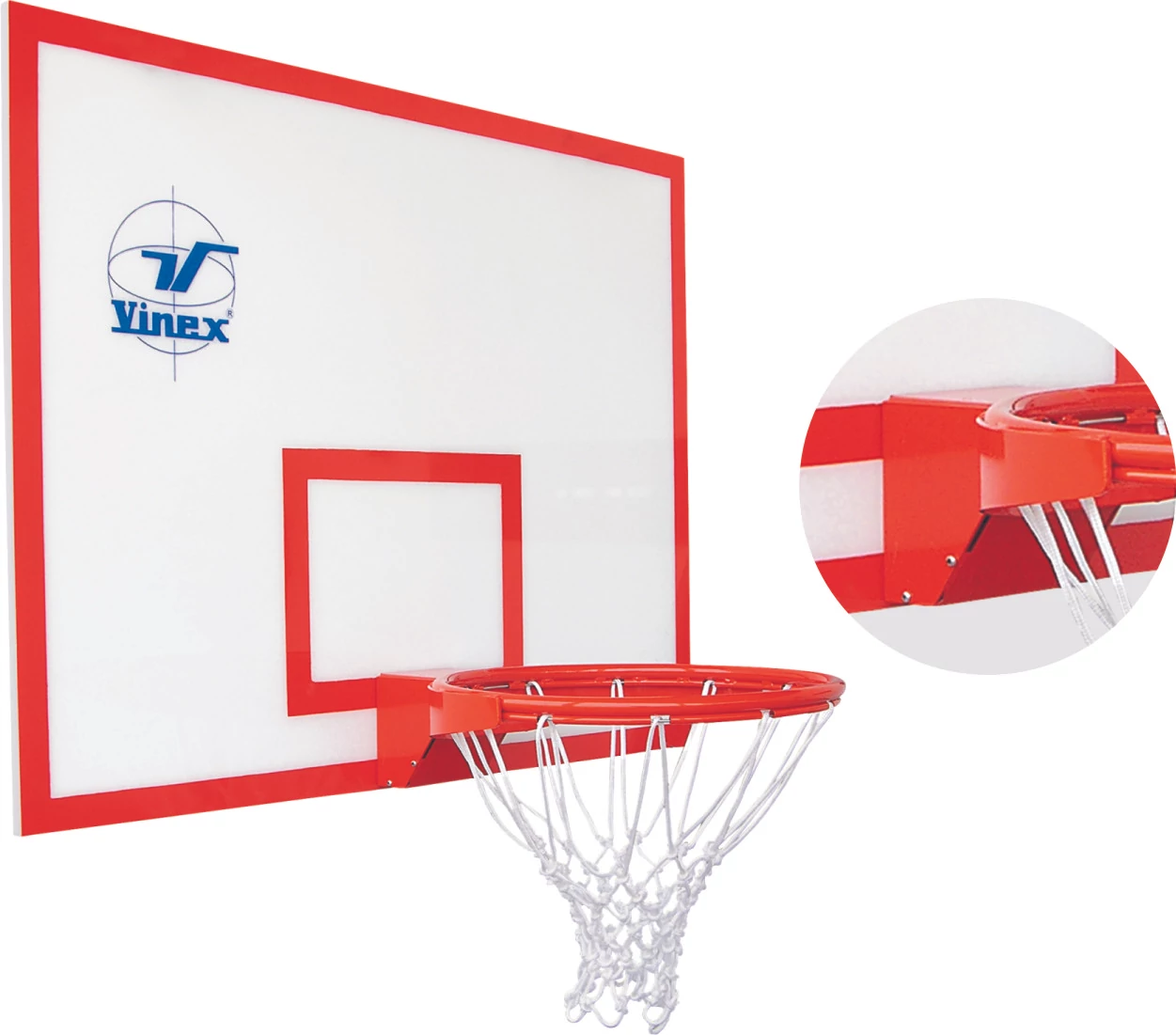 Kosárgyűrű, rugós VINEX FIBA