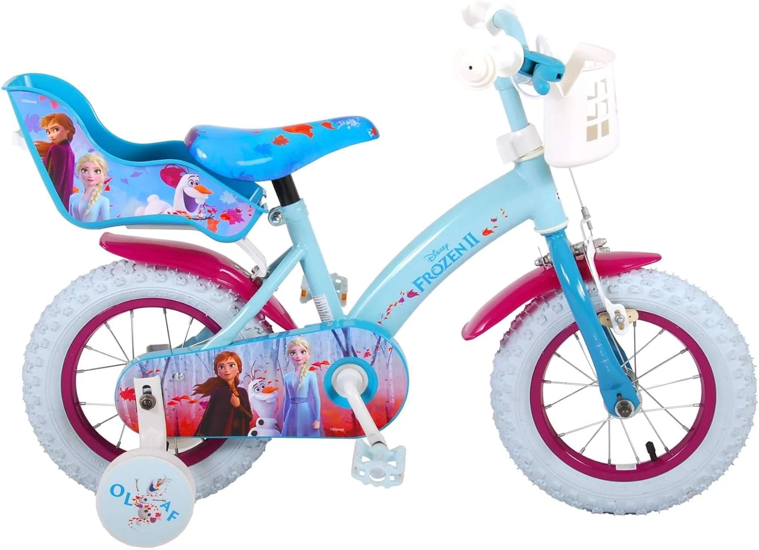 Volare Disney Frozen (jégvarázs) gyerek bicikli 12 colos