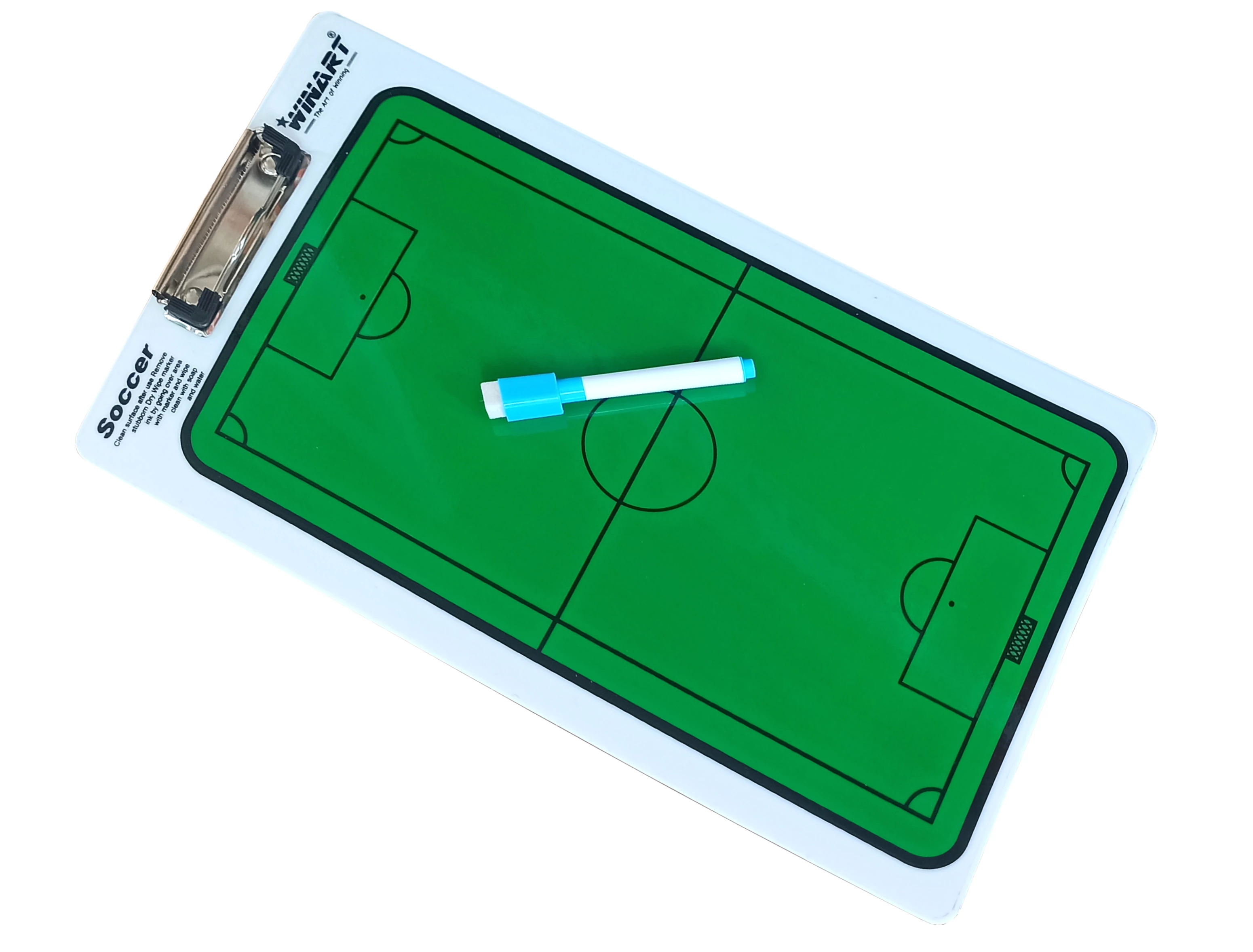 Kétoldalas futball taktikai tábla, 40x24 cm-s WINART