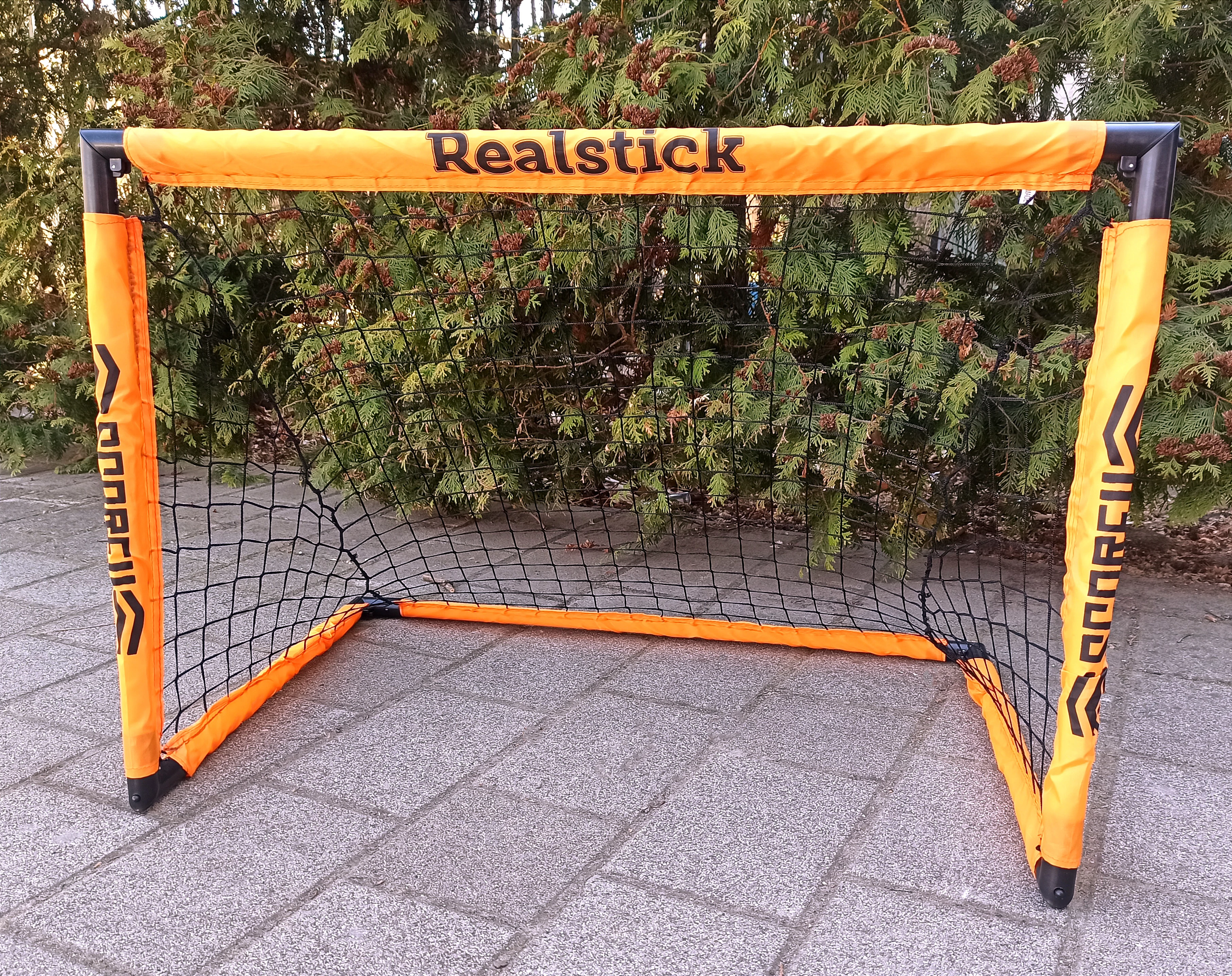 Összehajtható / popup műanyag focikapu - REALSTICK 
