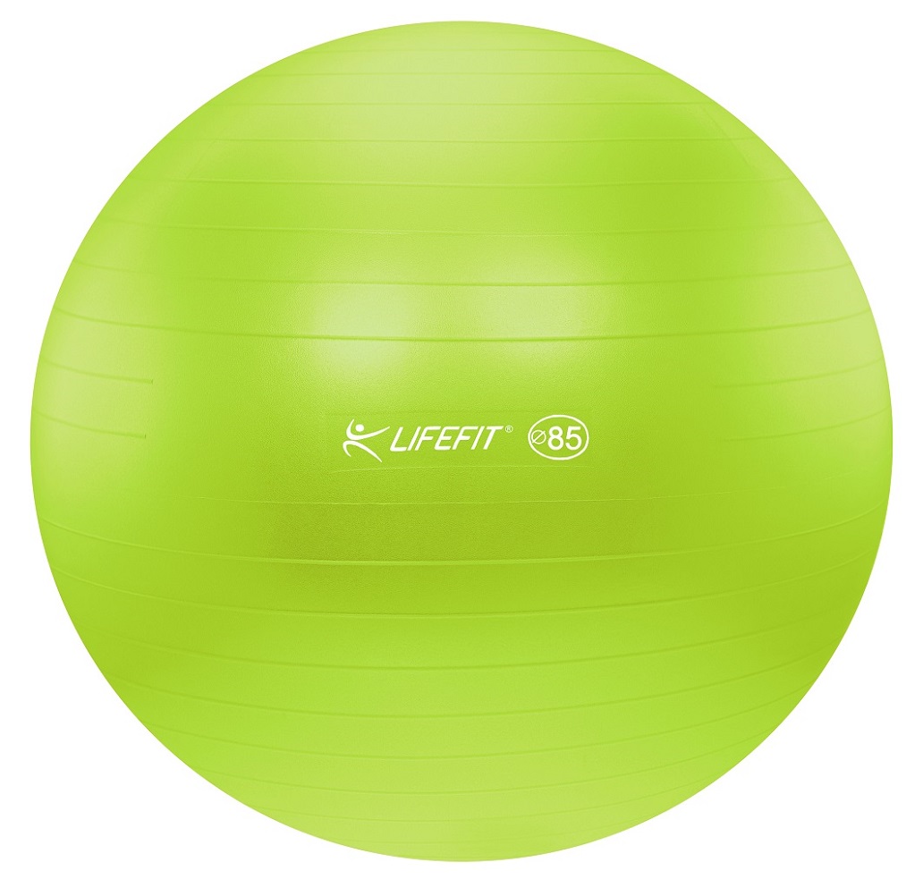 Gimnasztikai labda, zöld, 85 cm LIFEFIT