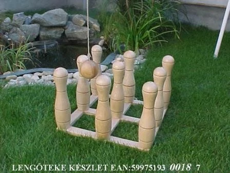 Lengőteke készlet, fa S-SPORT
