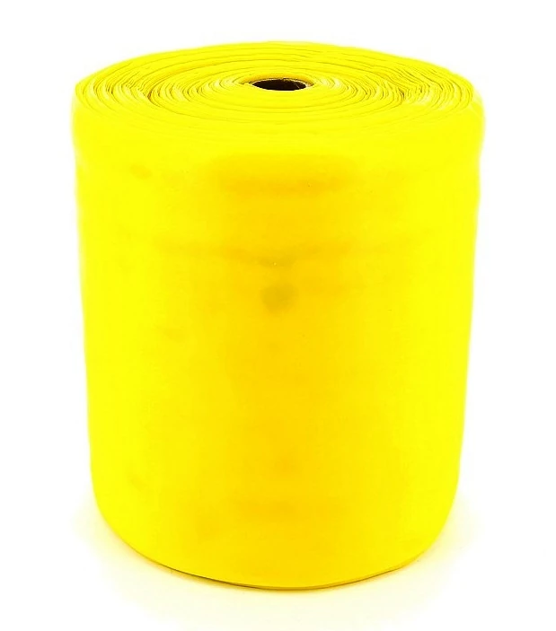 Erősítő gumiszalag, 30 m, sárga SPARTAN