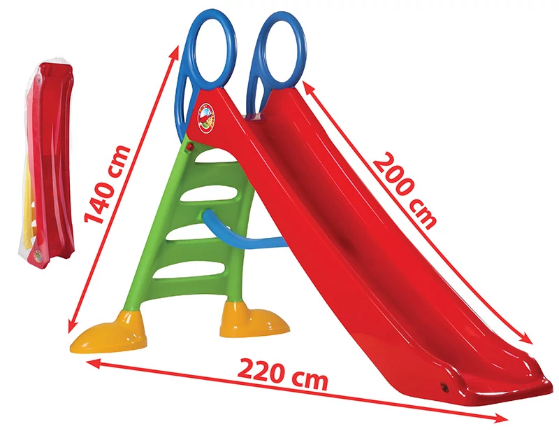 Csúszda, piros 200 cm DOREX